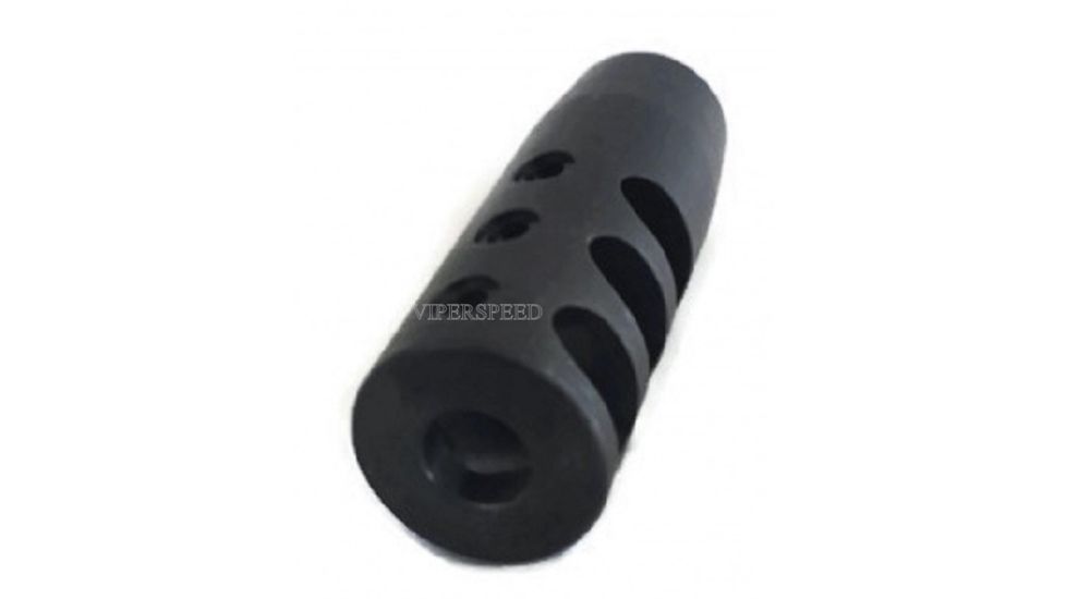 DELTAC Slingshot Muzzle Brake For AK47/SKS w/Complete Threading Kit Combo,Black, PKG128-7.62, EDEMO1