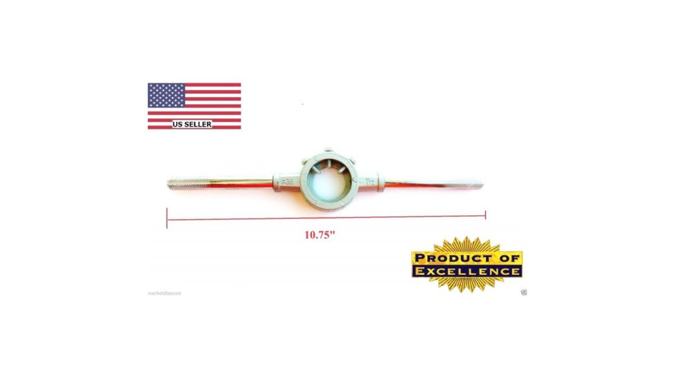 DELTAC Slingshot Muzzle Brake For AK47/SKS w/Complete Threading Kit Combo,Black, PKG128-7.62, EDEMO1