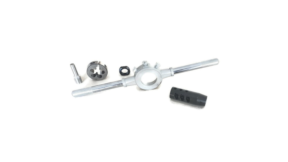 DELTAC Stryker Complete Threading Kit w/ Brake Combo, 7.62 Caliber, 1/2-28RH, PKG151-7.62