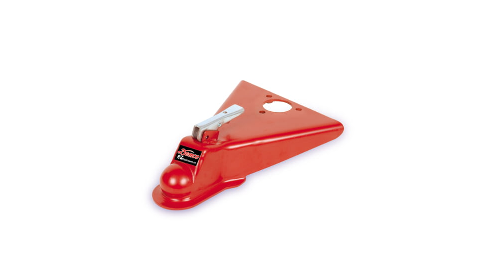 Demco Ez Latch 2 5/16 21K Gvwr 50 deg Mount A Frame Coupler Weld On w/ Jack Hole And Composite Handle Primed, 12660-97