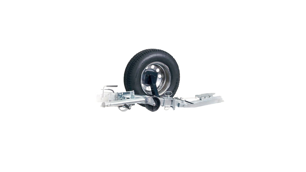 Demco Spare Radial Tire With Chrome Rim 14in, 5968