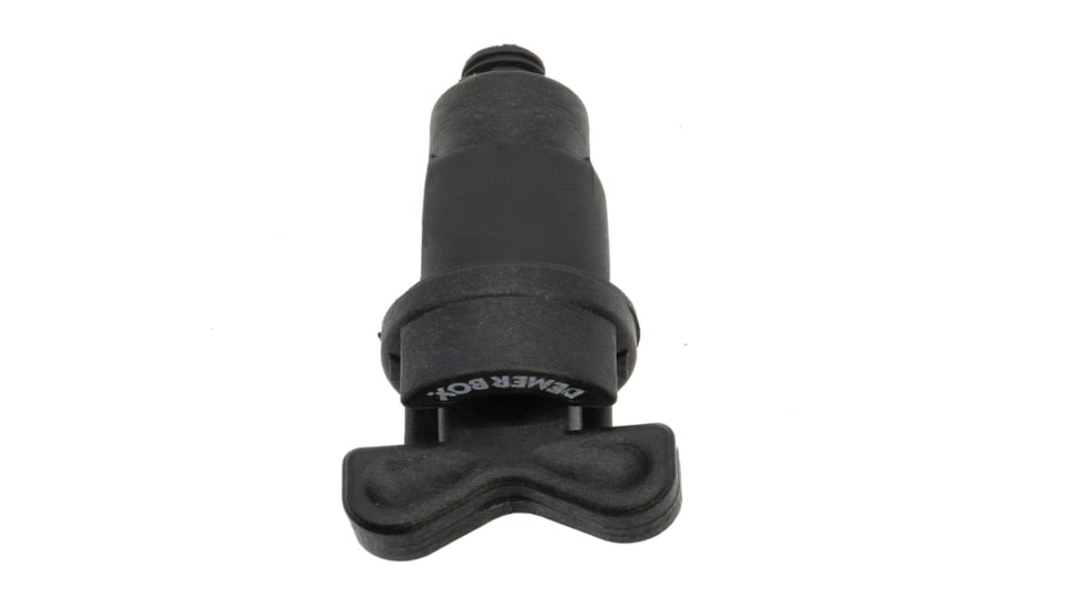 Demerbox 1 Port Plug, Black, R-MPLUGDB1