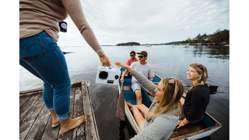 Demerbox DB1 Speakers, Uyuni White, DB1-1150-WHT