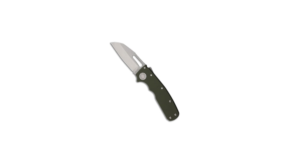 Demko Knives Demko Shark Cub Shark Foot Shark Lock OD Green G-10 2.75" SW 20CV*DISCOUNT*, OD Green, CPM 20CV, adult, BHQ-228281