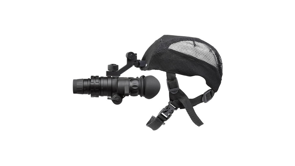 DEMO, AGM Global Vision Wolf-7 Night Vision Goggles, Gen 2 plus, Green Phosphor, Level 3 IIT, Black, 12WO7122103031