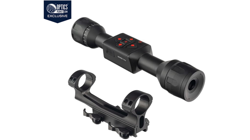 ATN OPMOD Exclusive ThOR LT 3-6x50mm Thermal Rifle Scope, 30mm Tube w/ Custom Reticle and FREE QD Mount
