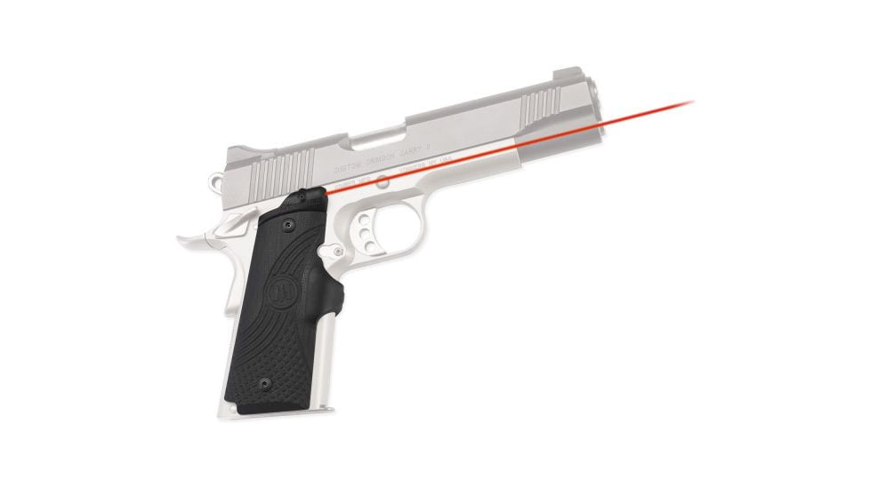 Demo, Crimson Trace Full Size 1911 Masters Series G10, Black LG-919