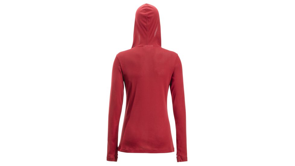 Demo, ExOfficio BA Lumen Hoody - Women's, Bolero Red, Small, 2111-2833-Bolero Red-S