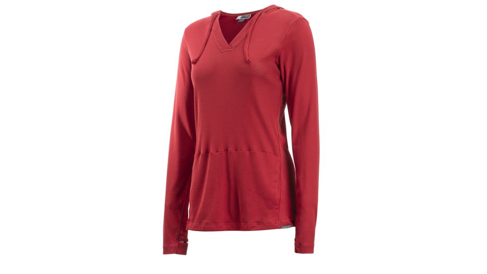 Demo, ExOfficio BA Lumen Hoody - Women's, Bolero Red, Small, 2111-2833-Bolero Red-S