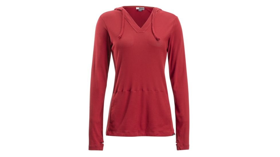 Demo, ExOfficio BA Lumen Hoody - Women's, Bolero Red, Small, 2111-2833-Bolero Red-S