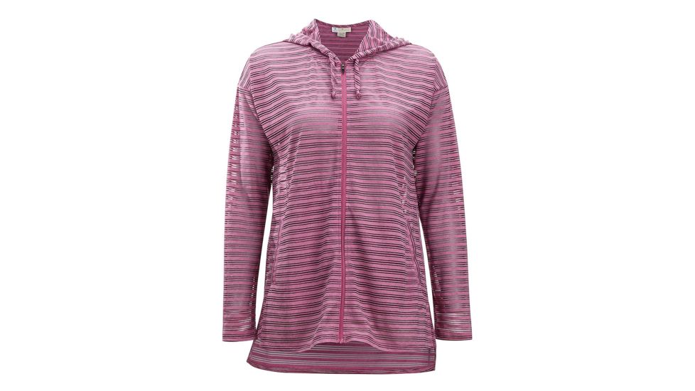 Demo, ExOfficio BA Modena Hoody - Women's, Rosebay Heather, Small, 2111-3080-Rosebay Heather-S