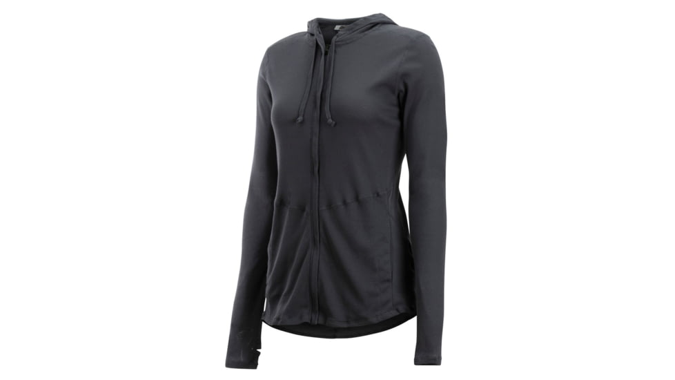 Demo, ExOfficio BugsAway Lumen Full Zip Hoody - Women's, Carbon, M, 21113285-9703-M