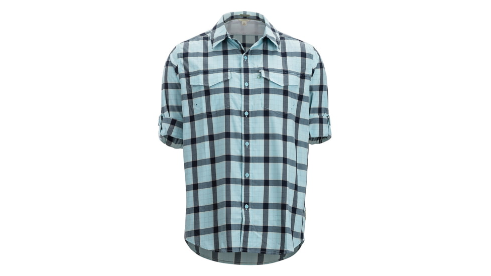 Demo, ExOfficio Estacado Long Sleeve, Air Blue, M, 10013246-5010-M