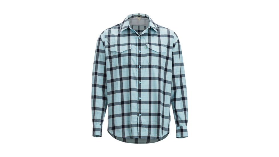 Demo, ExOfficio Estacado Long Sleeve, Air Blue, M, 10013246-5010-M