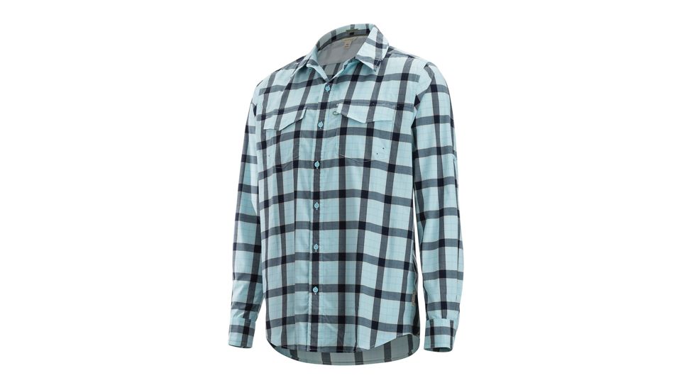 Demo, ExOfficio Estacado Long Sleeve, Air Blue, M, 10013246-5010-M