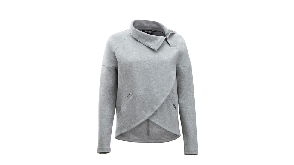 Demo, ExOfficio Manzanita Pullover - Women's, Grey Heather, M, 20173301-9310-M