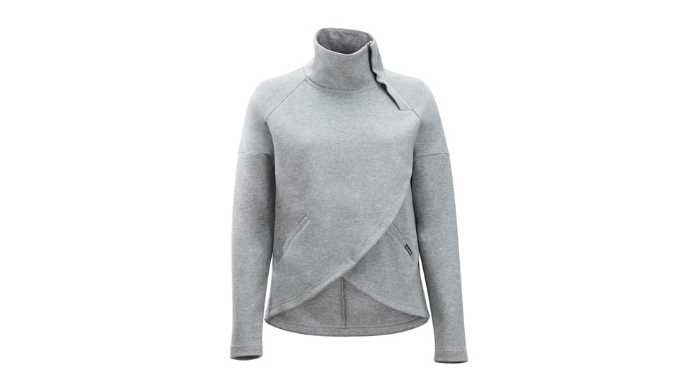 Demo, ExOfficio Manzanita Pullover - Women's, Grey Heather, M, 20173301-9310-M