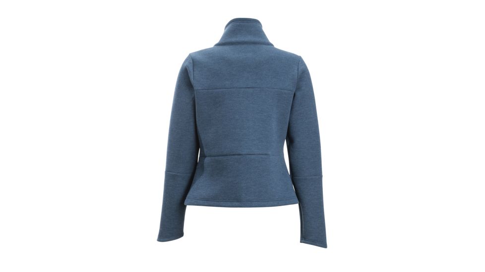 Demo, ExOfficio Salviano Jacket - Womens, Adriatic Heather, Small, 2017-3204-Adriatic Heather-S