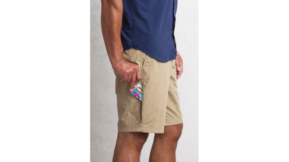 Demo, ExOfficio Sol Cool Nomad 10 Inch Short, Lt Khaki, 32 Waist, 10302874-8020-32