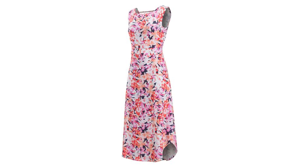 Demo, ExOfficio Wanderlux Alessandria Dress - Women's, Spritzer Hawaiin Floral, M, 20613296-3012-M