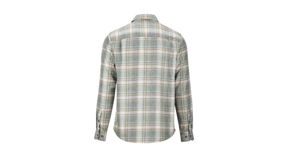 Demo, Marmot Jasper Midweight Flannel Long Sleeve - Men's, Rosin Green, Medium, 42590-DEMO
