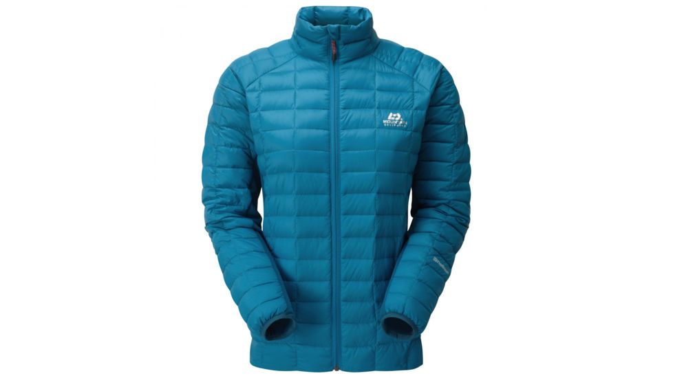 Demo, Mountain Equipment Fraction Jacket - Womens, Lagoon Blue, 12, ME-002504-01214-12-DEMO