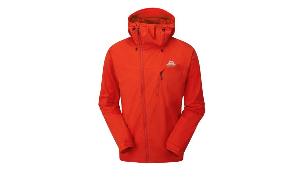 Demo, Mountain Equipment Squall Hooded Jacket - Mens, Cardinal Orange, Large, ME-002928-CO-L,