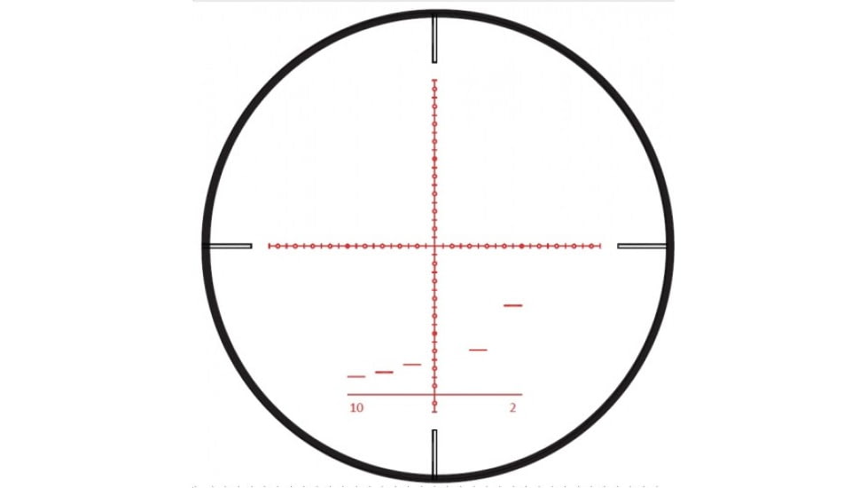 DEMO, Nikko Stirling Diamond 6-24x50mm 34mm Tube Rifle Scope, First Focal Plane, Skeleton HMD Reticle, Matte Black, NSFFP3462450HMD