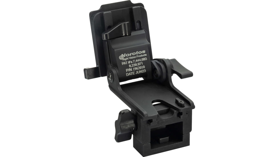 Norotos LoSto Helmet Mount, Force-to-overcome, PVS-7/14, Black, One Size, 1962010BLK-3
