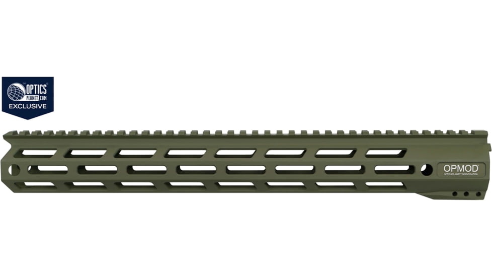 EDEMO Rise Armament OPMOD MLOK Handguard, Green, 15in, RA-905X-150-OP-FG, EDEMO1