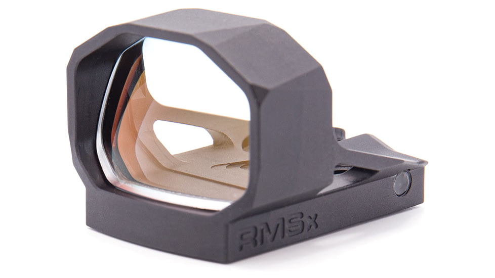 Shield Sights Compact Reflex Mini Red Dot Sight, 4 MOA Dot Reticle, RMSx-4MOA Glass Lens, Black, RMSx-4 Moa G