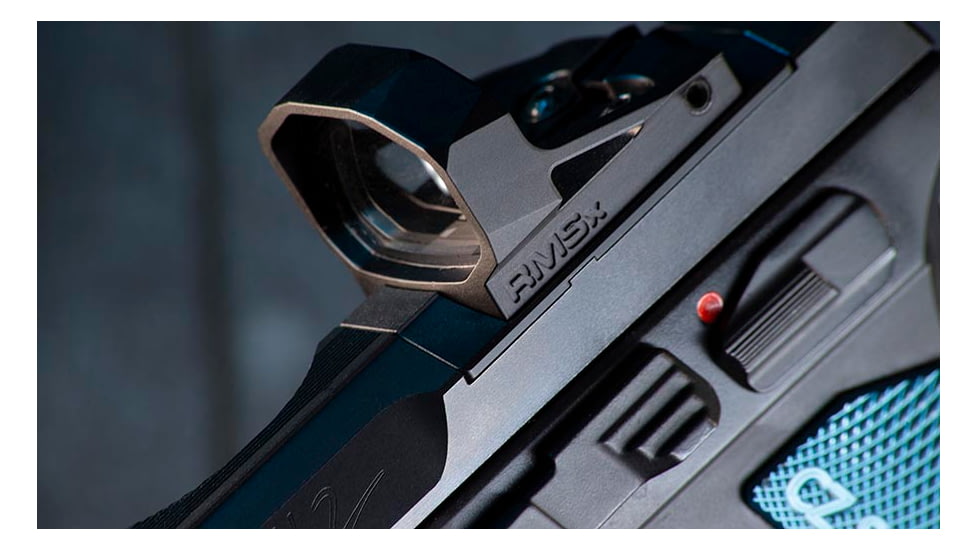 Shield Sights Compact Reflex Mini Red Dot Sight, 4 MOA Dot Reticle, RMSx-4MOA Glass Lens, Black, RMSx-4 Moa G