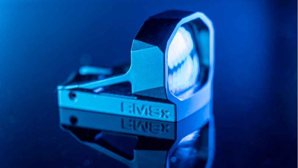 Shield Sights Compact Reflex Mini Red Dot Sight, 4 MOA Dot Reticle, RMSx-4MOA Glass Lens, Black, RMSx-4 Moa G