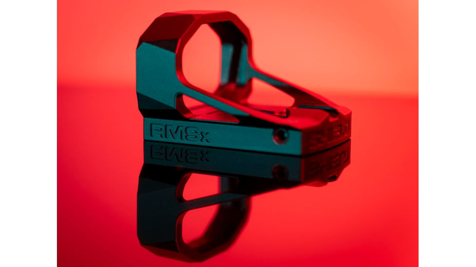 Shield Sights Compact Reflex Mini Red Dot Sight, 4 MOA Dot Reticle, RMSx-4MOA Glass Lens, Black, RMSx-4 Moa G