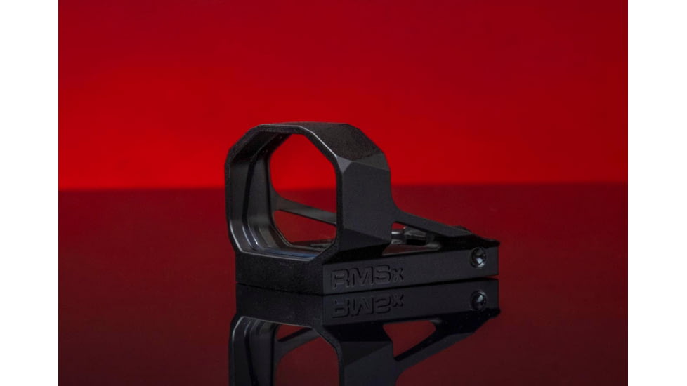 Shield Sights Compact Reflex Mini Red Dot Sight, 4 MOA Dot Reticle, RMSx-4MOA Glass Lens, Black, RMSx-4 Moa G