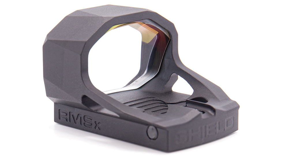 Shield Sights Compact Reflex Mini Red Dot Sight, 4 MOA Dot Reticle, RMSx-4MOA Glass Lens, Black, RMSx-4 Moa G