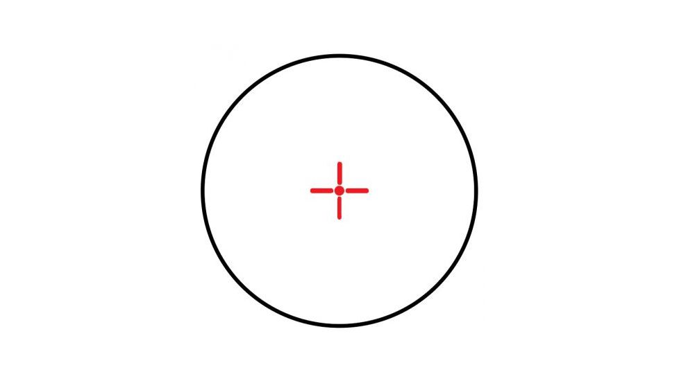 Demo, SIG SAUER Romeo6T Red Dot Sight, Ballistic Circle Plex Reticle, Batery Tray, Hex Bolt Mount, Black, SOR61032