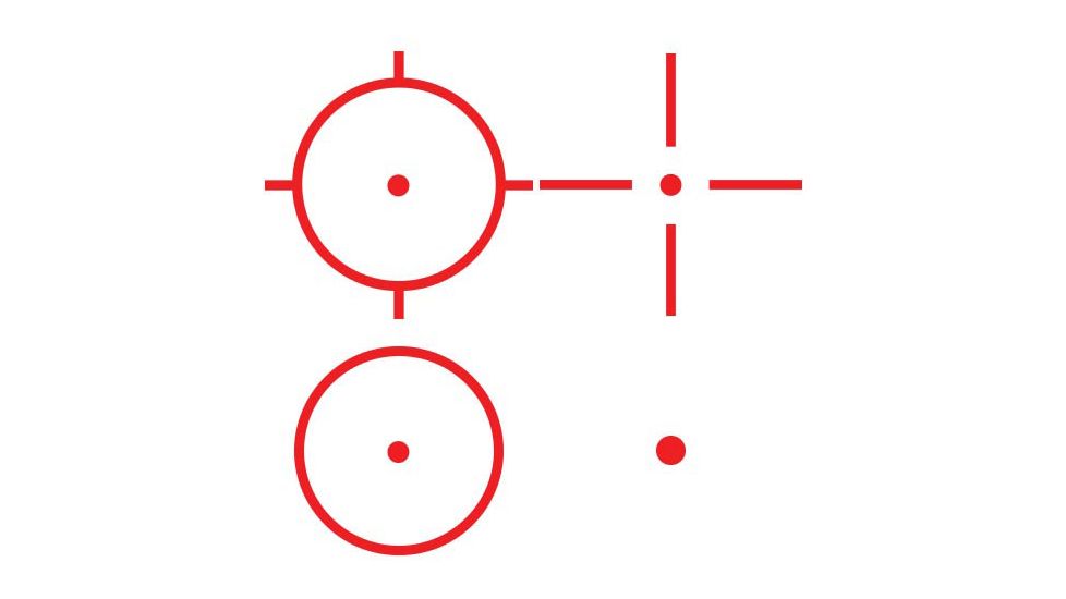 Demo,Sightmark Sure Shot Reflex Multi Reticle 1 MOA Sight,Black SM13003B