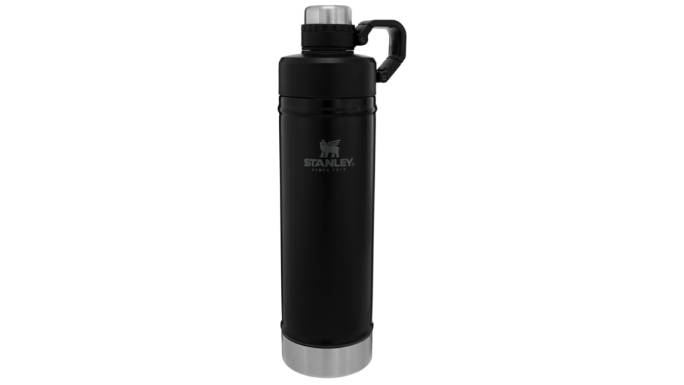 Demo, Stanley Classic Easy-Clean Water Bottle 25oz-, Matte Black, 25 ounce, 10-02286-043