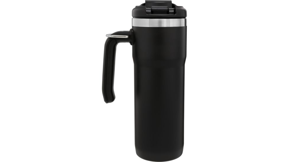 Demo, Stanley Classic TwinLock Travel Mug 20oz-, Matte Black, 20 ounce, 10-06442-010