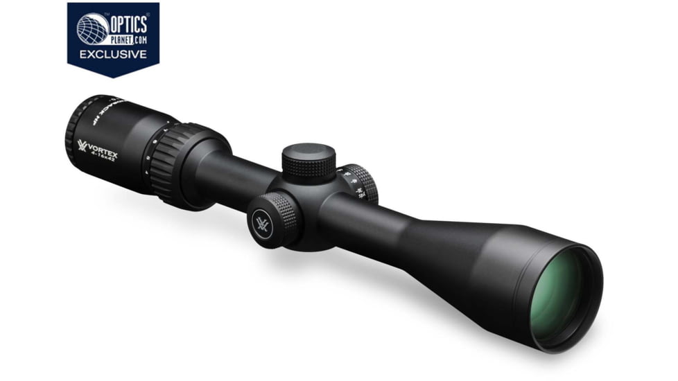 DEMO, Vortex Diamondback HP 4-16x42mm Rifle Scope, 1in Tube, V-Plex Reticle, Black, DBK-10021