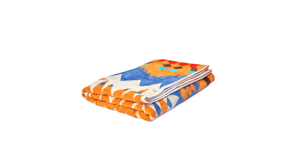 Demo,Woolrich Oversized Cotton Beach Blanket/Towel,40x70in, Desert Sun Multi, 11019-DSM-DEMO