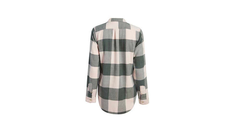 Demo,Woolrich Womens Eco Rich Twisted Rich Flannel Shirt, Sycamore Check, M, 2212-SYK-DEMO