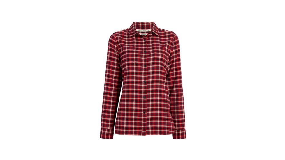 Demo,Woolrich Womens The Pemberton Flannel Shirt, Picante Check, M, 2464-PCC-DEMO