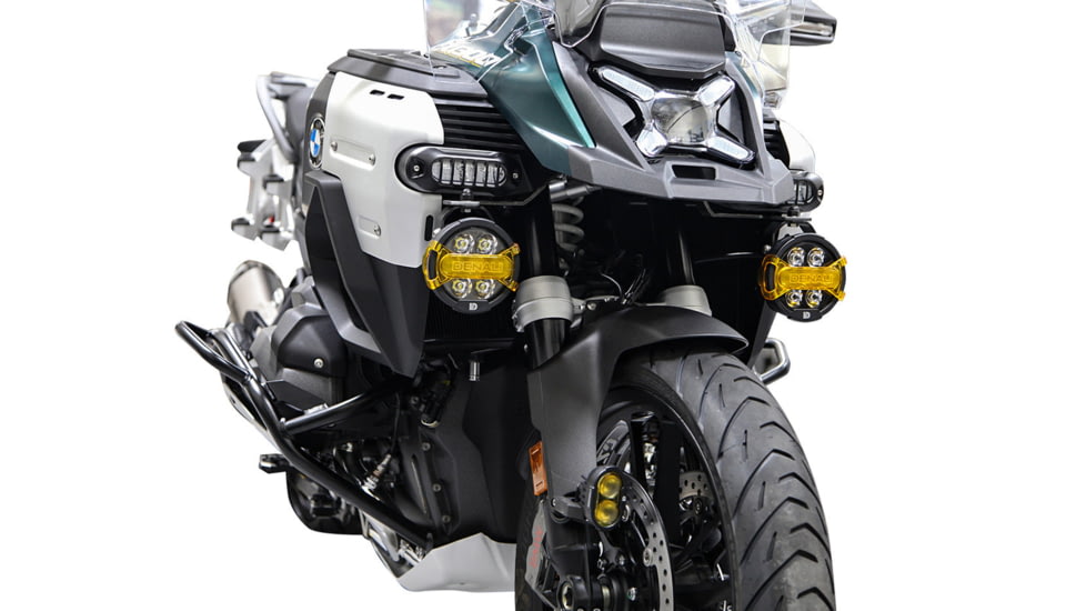 Denali Electronics Upper Driving Light Mount - BMW R1300GS Adventure, upper-driving-light-mount-bmw-r1300gs-adventure-1