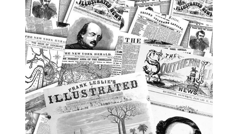 Denix Civil War Era Newspaper DX80