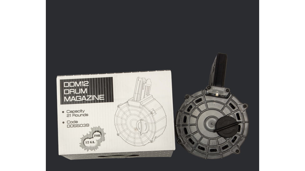 Derya Firearms DY12 Drum Magazine 21rds 12 Gauge, D055039