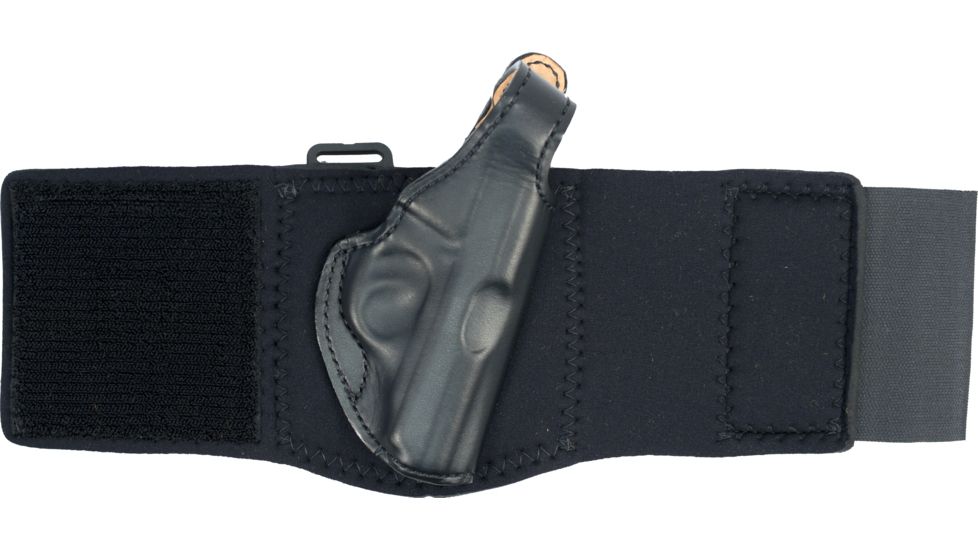 DeSantis 014 Die Hard Right Hand Black Leather Lined Ankle Holster 