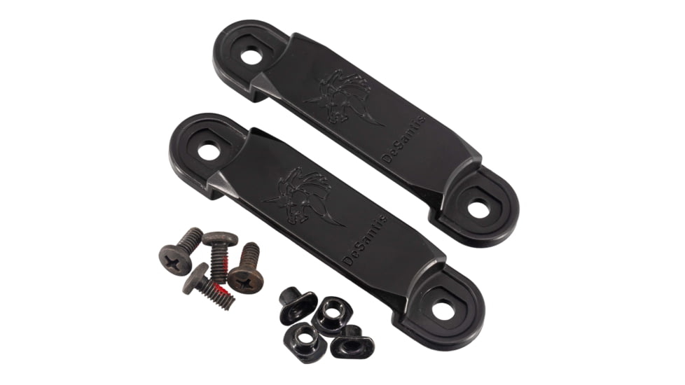 DeSantis 1 3/4In Belt Loop Attachments, Ambidextrous, Plain, Black, Y94ZZ02Z0