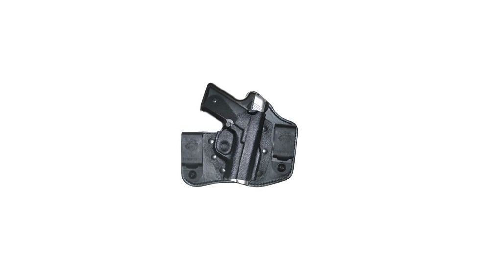 DeSantis Intruder Inside-The-Pants Holster for Glock 42, Leather, Right Hand, Black, 105KAY8ZO